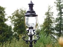 Lanterne de jardin Genoa - noir - alu - 215cm