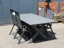 Dernier: Salon de jardin Atlanta - 4 chaises et table