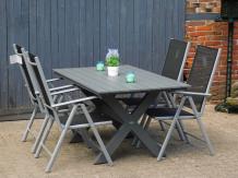 Dernier : Salon de jardin Malaga - 4 chaises et table