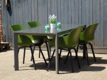 Dernier: salon de jardin Toronto - 4 chaises baquets et table