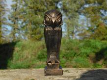 Beeld uil, dierenbeeld, gietijzer, uil beeldje