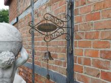 Schild Welcome mit Glocke - Metall