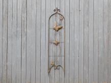 Schmetterling Ornament - Gartenstab - braun