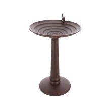 Rond vogelbad - gietijzeren voederschaal - 55 x 37 cm