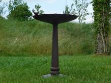 Vogeltränke Groß XL - Rund - 80 cm - Gusseisen
