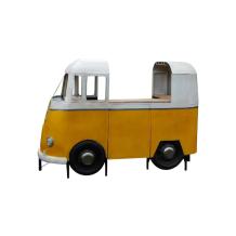 Foodtruck antiek, busje als bar, metaal en hout, exclusief!