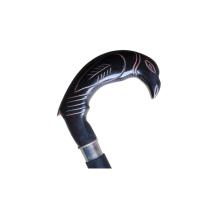 Wandelstok adelaar - zwart - 97cm