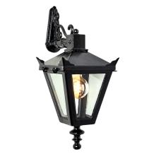 Wandlamp - klassieke stijl - gietijzeren tuinlamp - zwart
