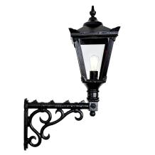 Wandlamp 'Classic' - gietijzer zwart - groot model tuinlamp