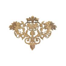 Gietijzeren wandornament - levensboom - bruin - rustiek