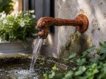 Gietijzeren gargoyle waterspuwer – 50 cm – historisch model