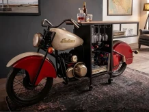 Motor bartafel – wijnbar – vintage en industrieel – 226 cm