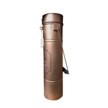 Metalen copper look wijnvcover, wijnverpakking