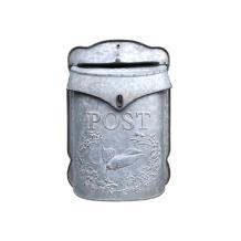 Brievenbus, wand postbus, zink, vintage, wandbrievenbus