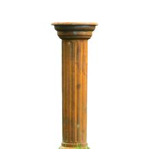 Ronde sokkel - gietijzer - 73 cm - rustieke afwerking