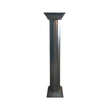 Zuil - houten pilaar - 99 cm - Grieks/Romeinse stijl - grijs