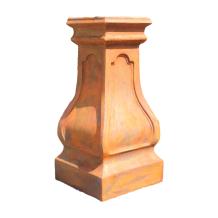 Sokkel - steen - 92 cm - klassieke uitstraling - oxide