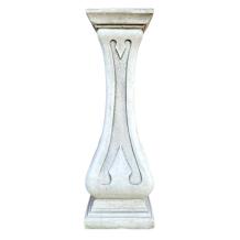 Zuil - steen - 70 cm - klassiek wit - moderne uitstraling