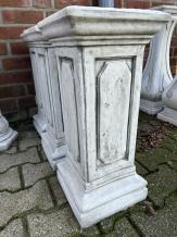 Colonne de style grec - pierre - 57 cm - élégante et décorative