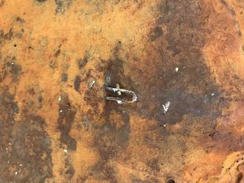 Wanddekoration aus Stein – fröhlicher Wassermann – Vogeltränke – rustikal