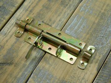 Hangslotgrendel - met dubbel slotoog - verzinkt 100 x 50 mm