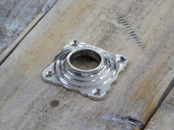 Rosette in Nickel glänzend, Tür-Rosetten Drückerrosetten Zimmertüren