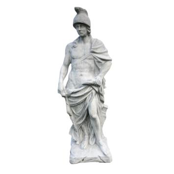 Achilles - stenen beeld - 147 cm - klassiek - in detail