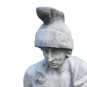 Statue en pierre d’Achille – 147 cm – force héroïque classique.