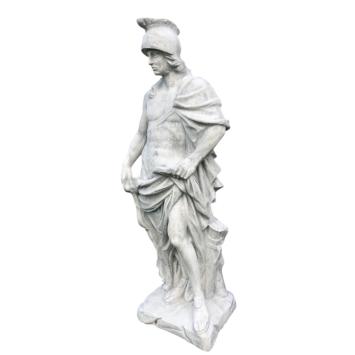 Statue en pierre d’Achille – 147 cm – force héroïque classique.