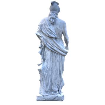Statue en pierre d’Achille – 147 cm – force héroïque classique.