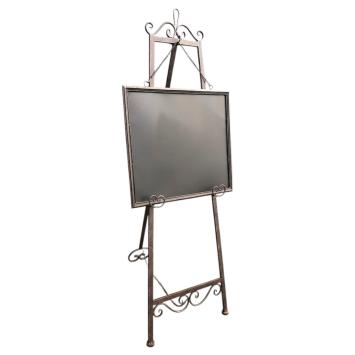 Reclamebord - ijzeren antieke advertentiebord - schoolbord