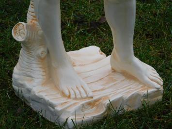 David - Polystone-Statue - 110 cm - klassischer Stil - weiß