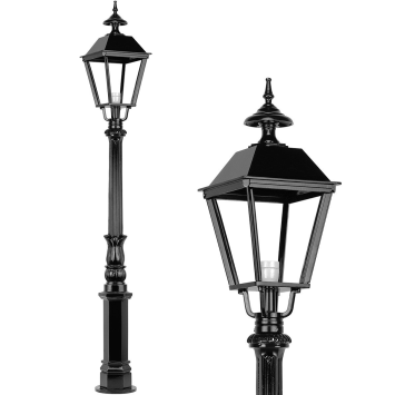 Buitenlantaarn staand - Blijdenstein - 195 cm - vierkant