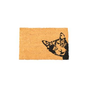 Deurmat kokos 'Kiekeboe! kat'