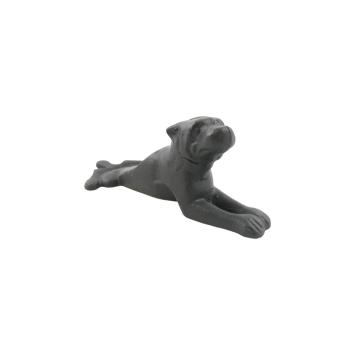Deurstopper in de vorm van een hond, leuk!