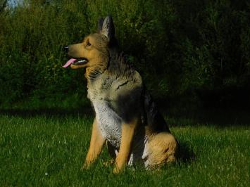 Deutscher Schäferhund - Hund - Polystone - 78 cm - im Detail