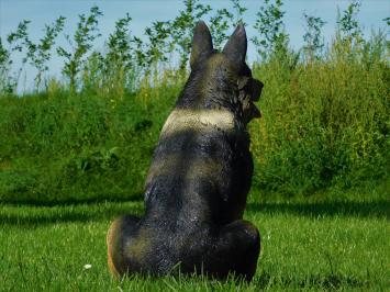 Deutscher Schäferhund - Hund - Polystone - 78 cm - im Detail