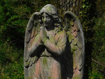 Betender Engel - Polystone Statue - 118 cm - robust