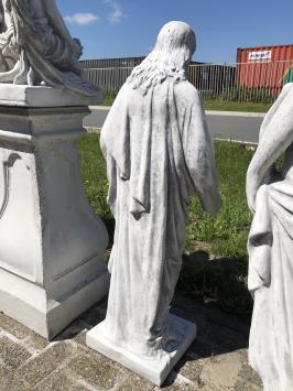 Jesus HerzJesuStatue XXL, massiver Stein dé