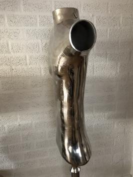 Dressman-Puppenmann, Alu-Rohbau, Torso auf Ständer, wunderschön!
