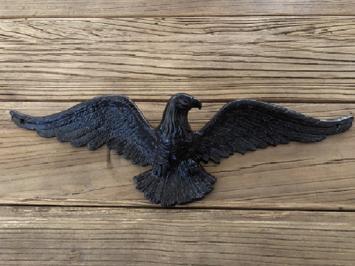 Wanddekoration Gusseisen Eagle braun, schöner Blickfang!