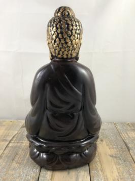 Buddha Bild Keramik sitzend Thai