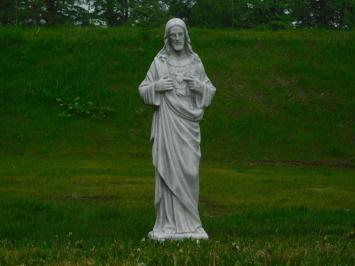 Jesus Herz-Jesu-Statue, massiver Stein, schönes Aussehen!