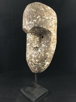 Kunst Tribal Art, masker op statief, handgemaakt