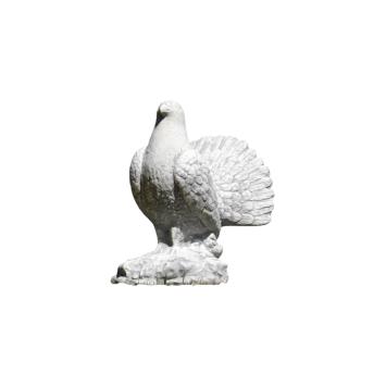 Pauwstaartduif - stenen dierenbeeld - 33 cm - klassiek