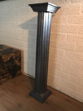Colonne - pilier en bois - 99 cm - style grec/romain - gris