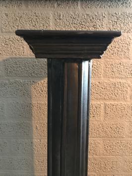 Colonne - pilier en bois - 99 cm - style grec/romain - gris