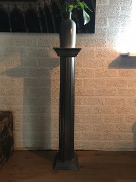 Colonne - pilier en bois - 99 cm - style grec/romain - gris