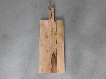 Servierbrett / Schneidebrett, groß, Küchenbrett Holz, 78 cm mit Griff