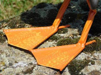 2er Set Enten - Metallstatuen - in Farbe und Detail